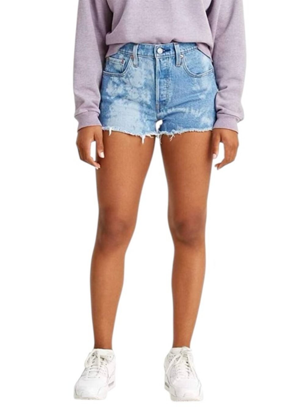 Levi's 501 High Rise Stretch Short - Picture 2 of 9